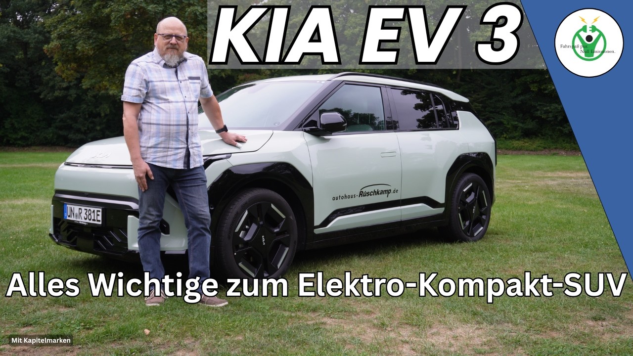 KIA EV 3 | Was ist gut? Was ginge besser? | Wissenwertes über das kompakte Elektro-SUV | Alltagstest
