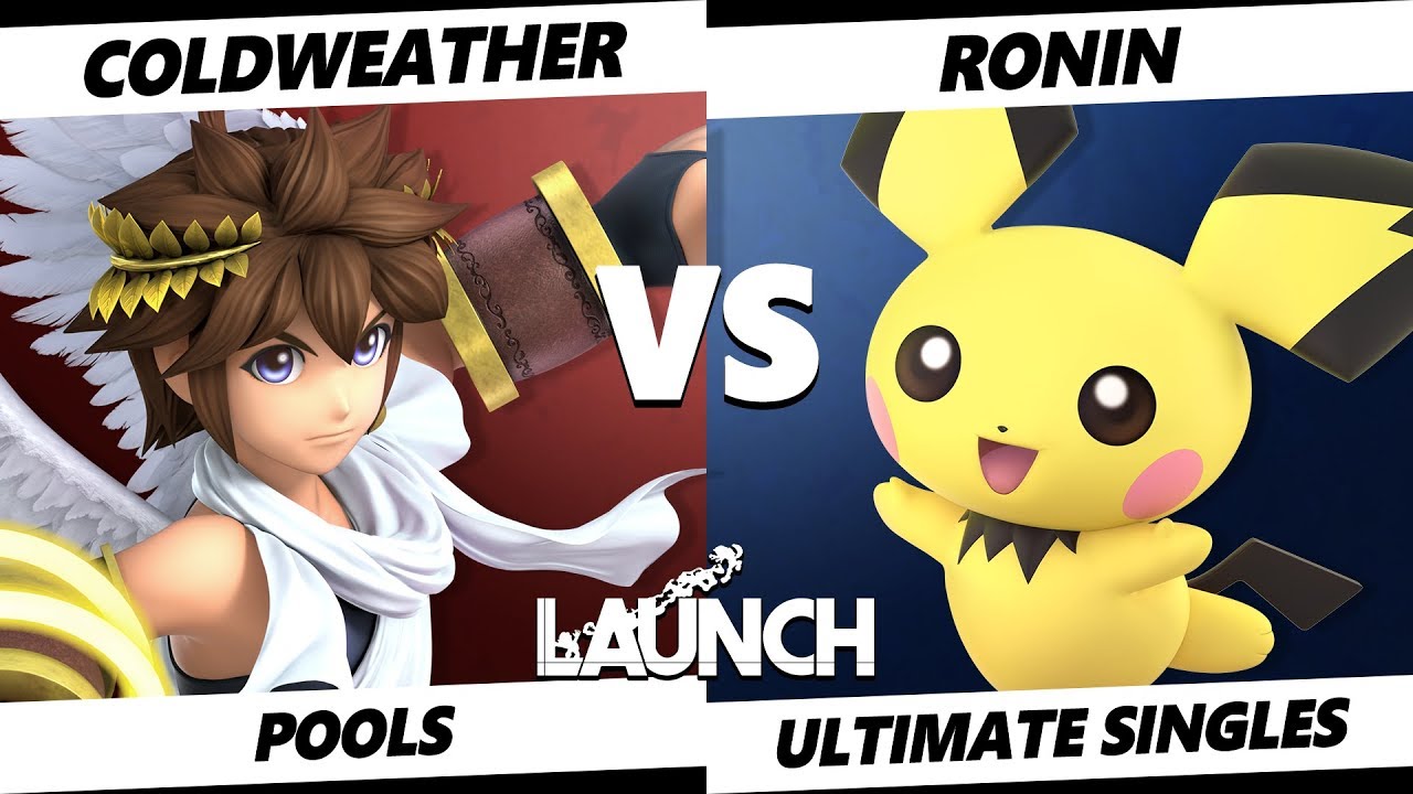 Launch Smash Ultimate - SL | Coldweather (Pit) VS Ronin (Pichu) SSBU Pools
