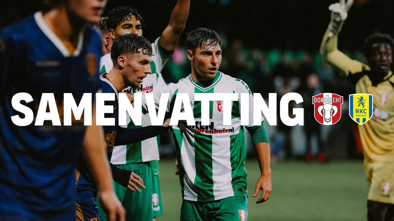 Samenvatting FC Dordrecht - RKC Waalwijk