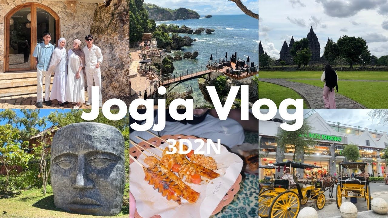 Jogja Vlog✨ | 3D2N Itinerary | Kuliner, Wisata jogja✨🏖️🌊
