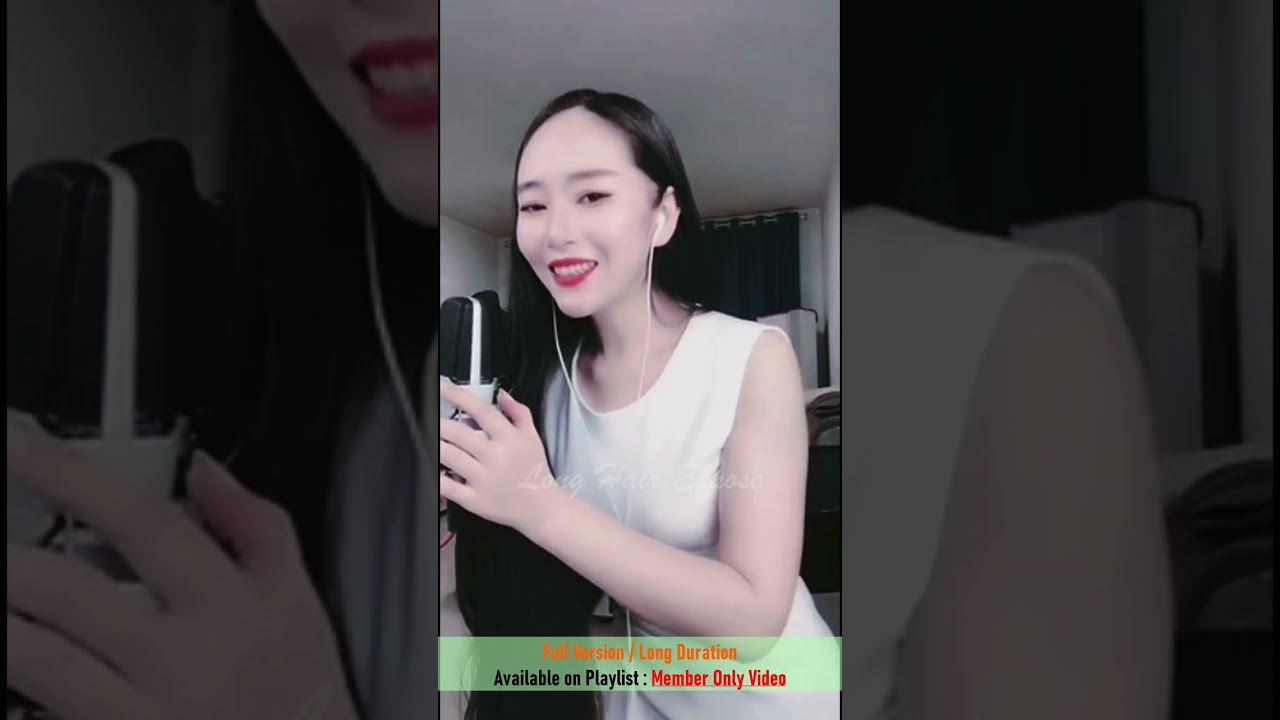 Super Long Hair Show |#longhair #longhairponytail #longhairasian  #domesticlonghair