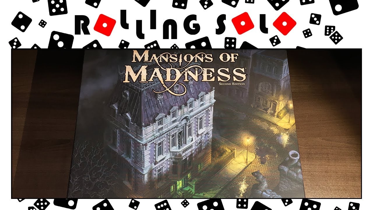 Mansions of Madness: Second Edition | Streets of Arkham Expansion | Unboxing