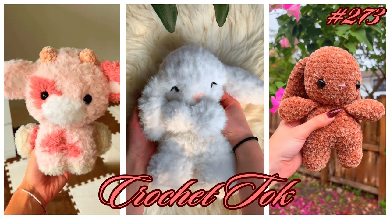 🧶💖 Crochet Tok Compilation - Crochet Tok Fam 🧶💖 #273