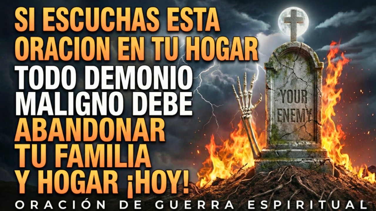 Urgente después de esta Oracion DIOS se LEVANTA por ti CONTRA el ANGEL de la MUERTE y tus ENEMIGOS