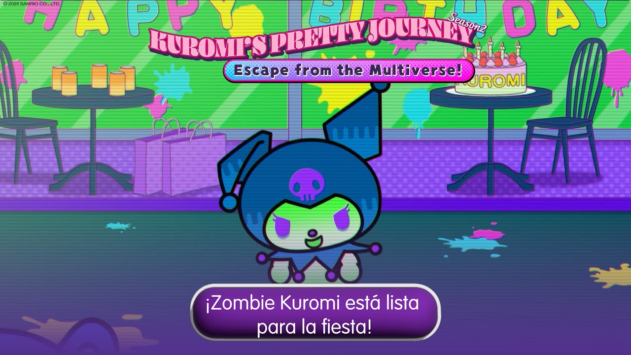 Kuromi's Pretty Journey: Escape from the Multiverse | ¡Zombie Kuromi está lista para la fiesta |Ep 4