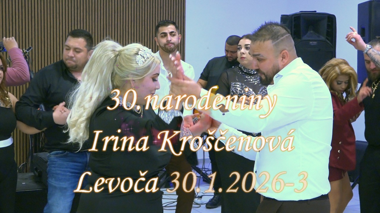 30.narodeniny,Irina Kroščenová,Levoča30.1.2026-3