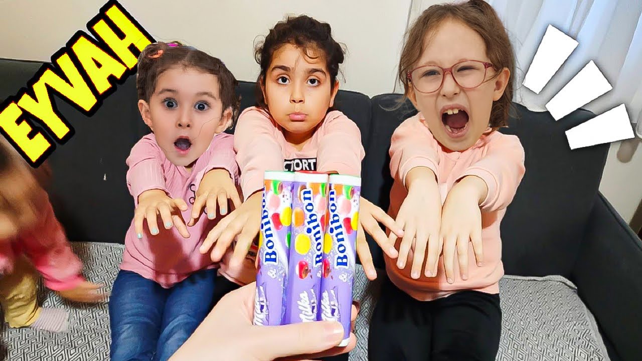 BANU ALYAYA BONİBON KALMADI BAHAR VE ZEYNEP BONİBONU PAYLASMADI BANU ALYA AĞLADI !!