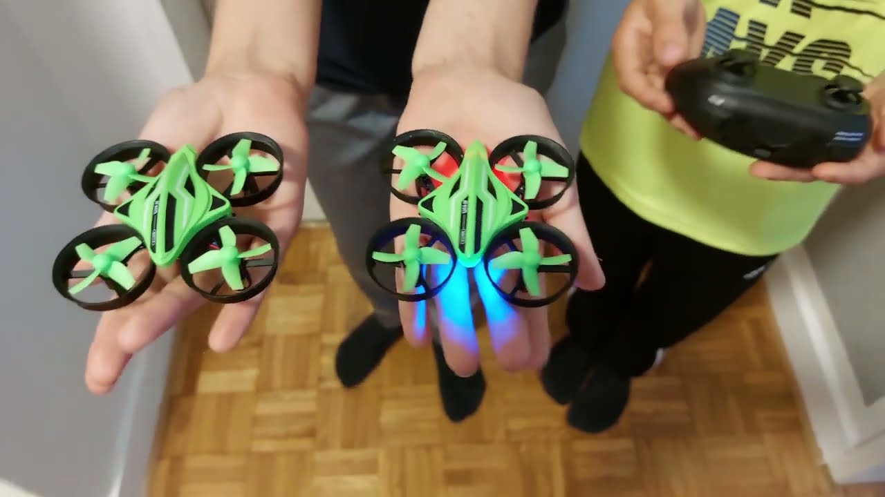 WHAT?? Eachine E017 HACK Two Drones One Controller!! Show me your tricks!