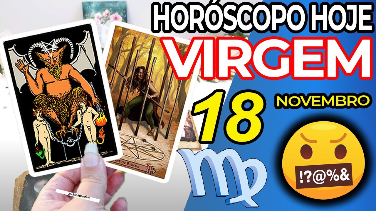 PARE AGORA❗️ALGU&Eacute;M EST&Aacute; PREPARANDO UM MAL🤬 Virgem ♍ 18 Novembro 2025 | Horoscopo do dia de hoje ♍