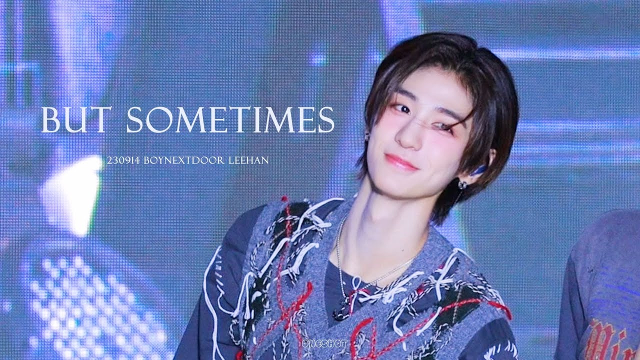 [4k]230914 BOYNEXTDOOR｜BUT SOMETIMES｜이한 직캠 LEEHAN Focus |@경희대 대동제