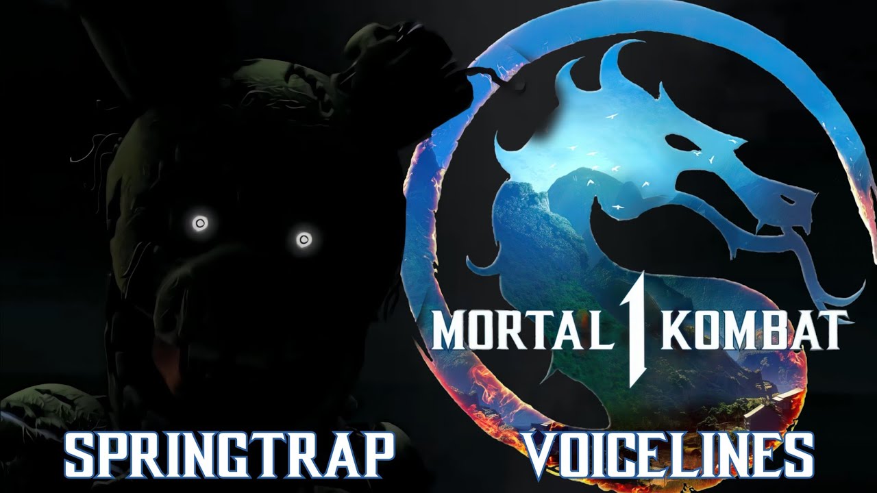 Springtrap In Mortal Kombat 1 - All Intros (Voicelines)