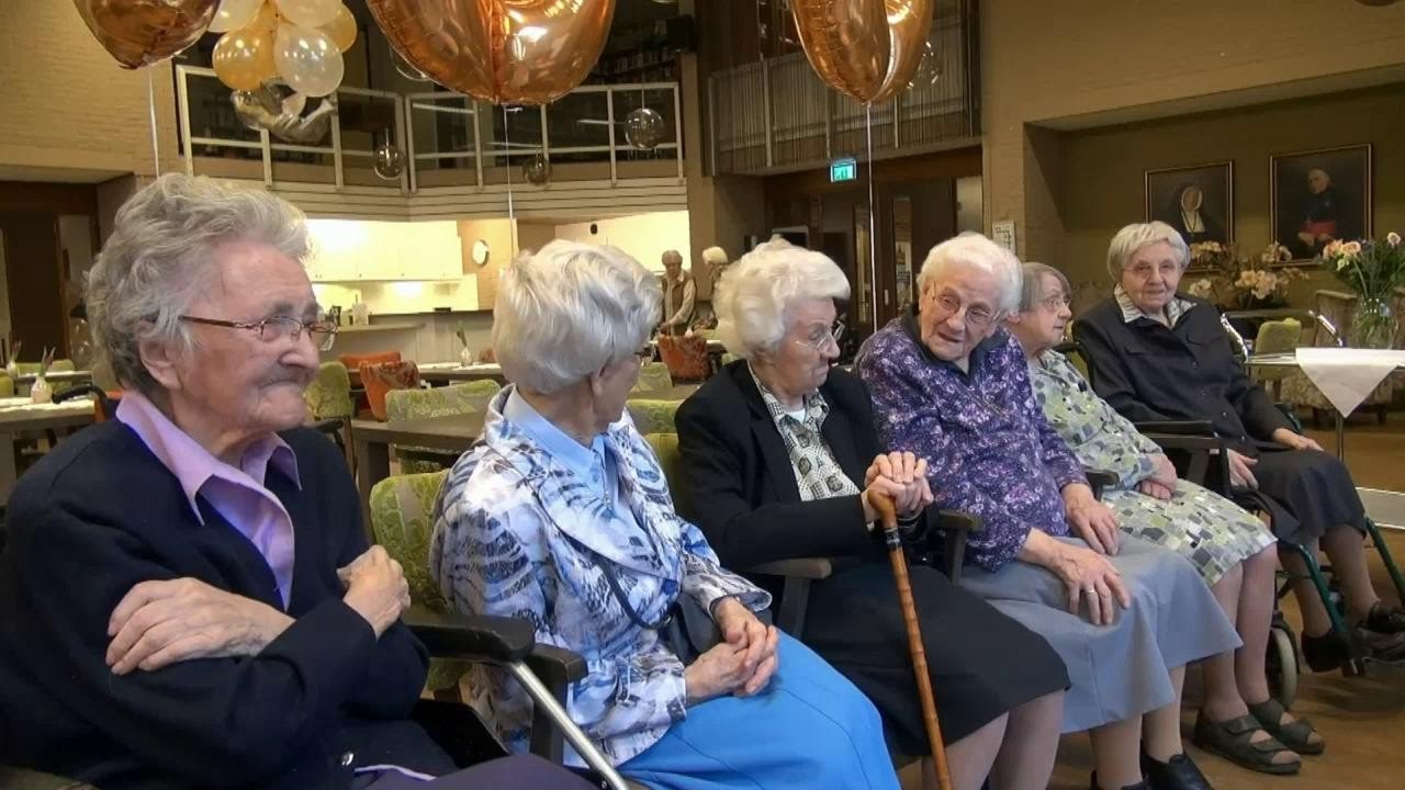 Zes nonnen samen 611 jaar oud