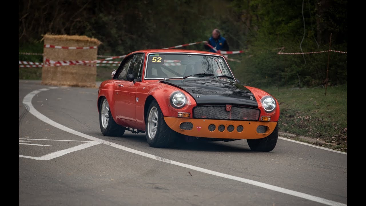 I Drive a 300hp MGB GT V8 4.6L V8! Hillclimb ( Monté Descente Virginal 2019 )