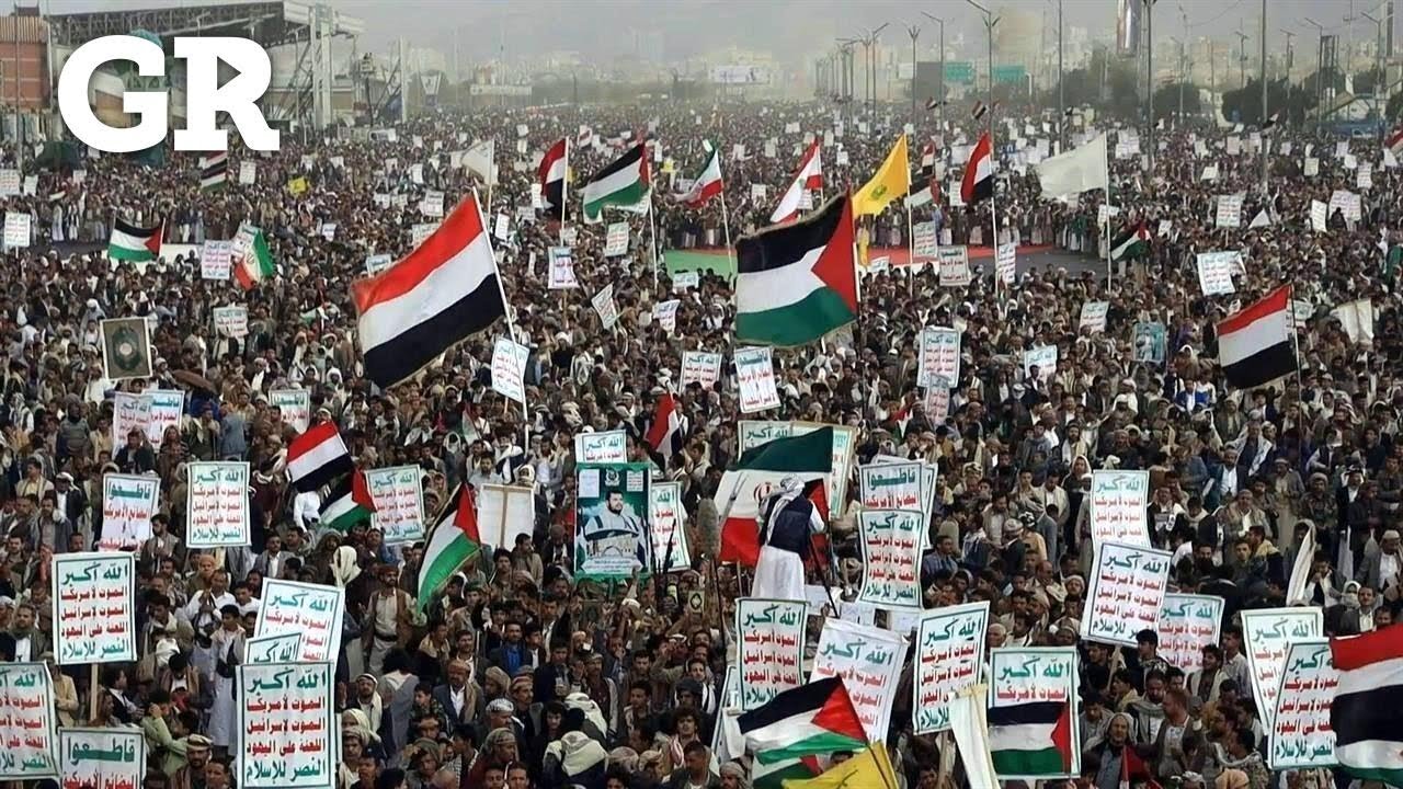 Miles de personas se manifiestan contra Israel en Teherán