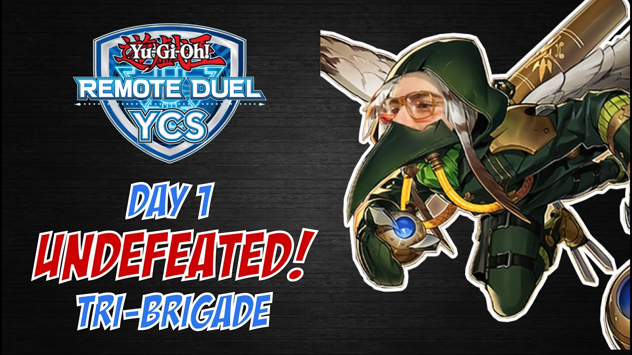 Yu-Gi-Oh! Pure Tri-Brigade Day 2 Deck Profile [Day 1 Undefeated] | Kian Clemens | Remote Duel YCS