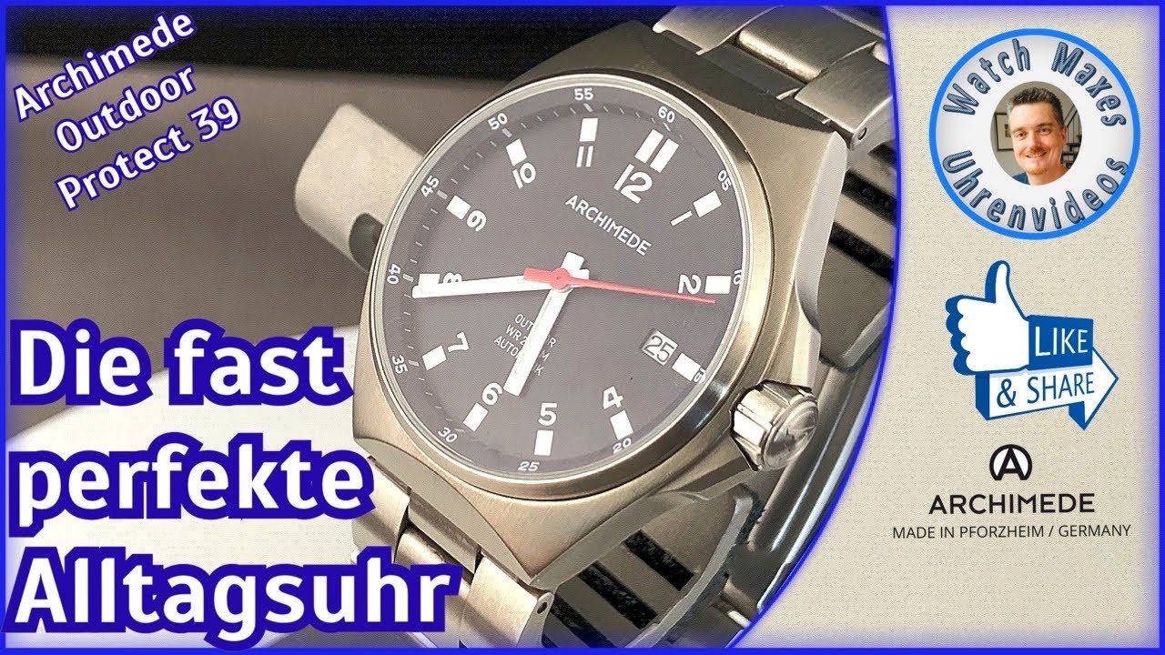 Die fast perfekte Alltagsuhr: Archimede Outdoor Protect 39