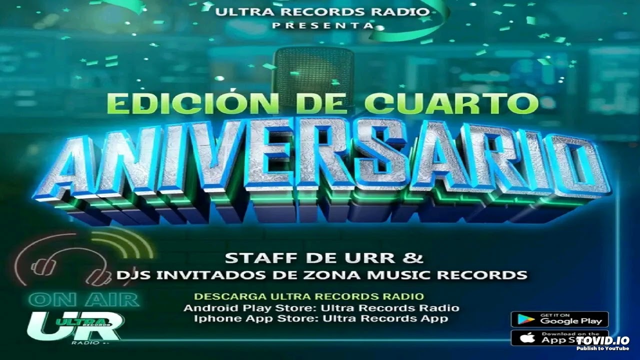 Reggaeton Old School Mix (Sac Jefferson DJ) Edición 4° Aniversario Ultra Records Radio ft ZMR