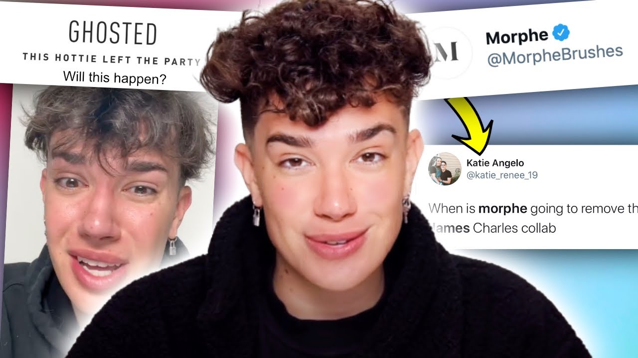 James Charles DROPPED by Morphe for this...? (he won’t address it)