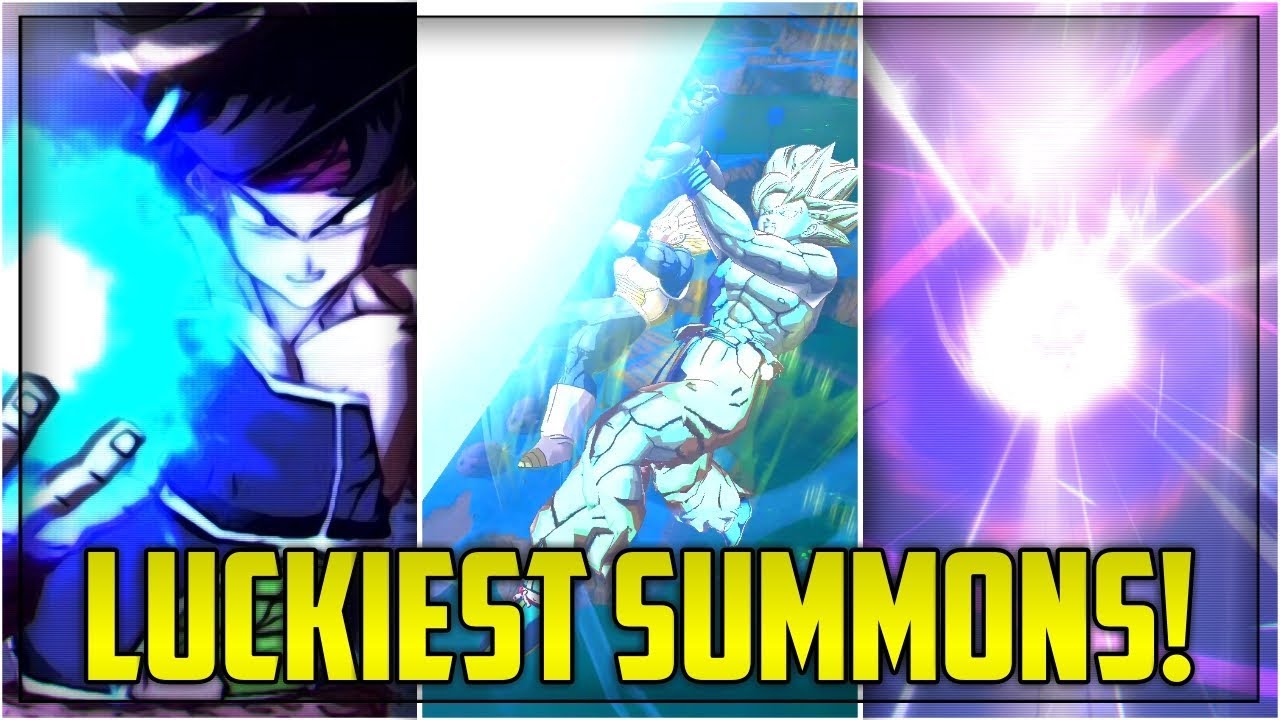 LUCKIEST SUMMONS IN DRAGON BALL LEGENDS! (Part 4) | Dragon Ball Legends List