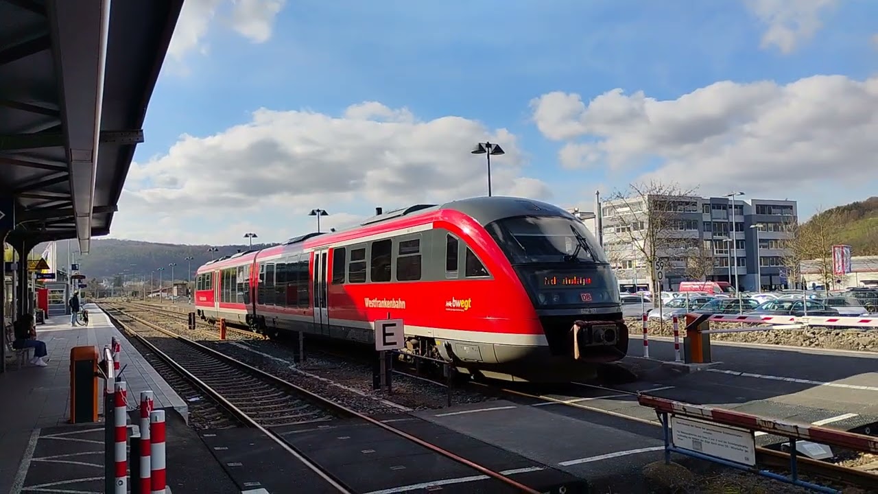 20260312 15:10 Bf. Bad Mergentheim #westfrankenbahn #germany