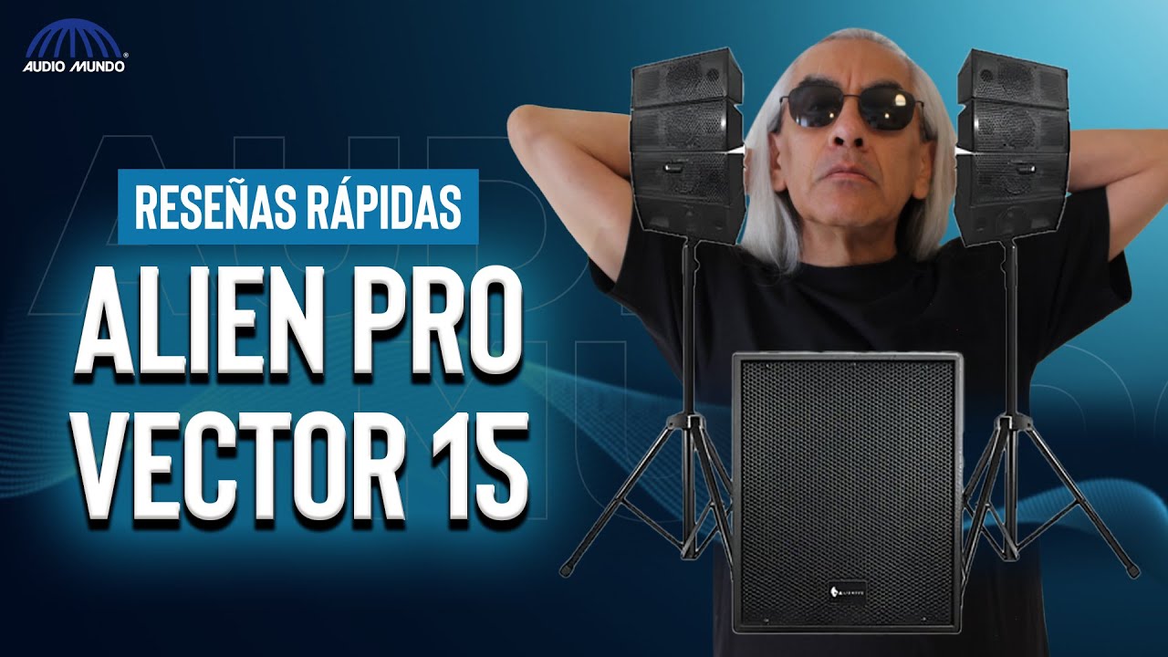 PAQUETE LINE ARRAY Alien Pro VECTOR 15 🔊 ¡Poder SONORO en un solo kit!
