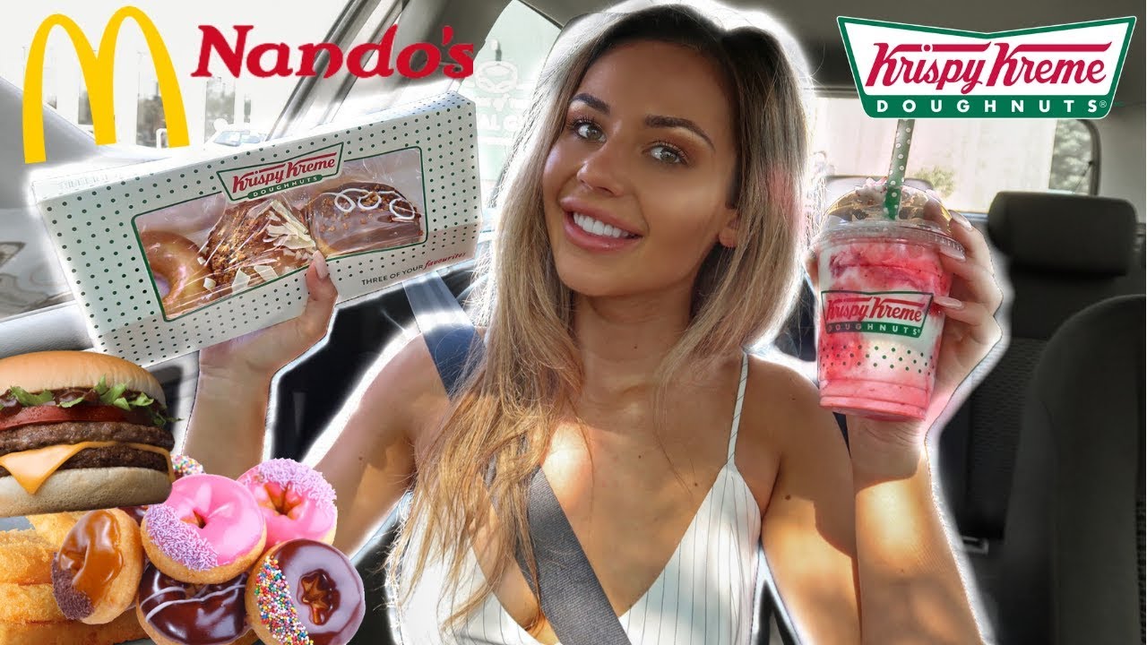 Letting The Person in FRONT of Me DECIDE What I Eat for 24 HOURS!!