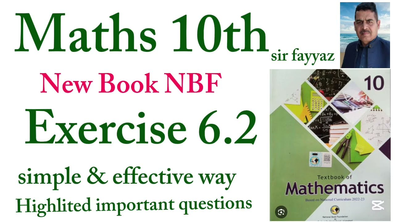 Maths class 10th | exercise 6.2 | NBF |new book| ex 6.2 | unit 6 | functions and graph