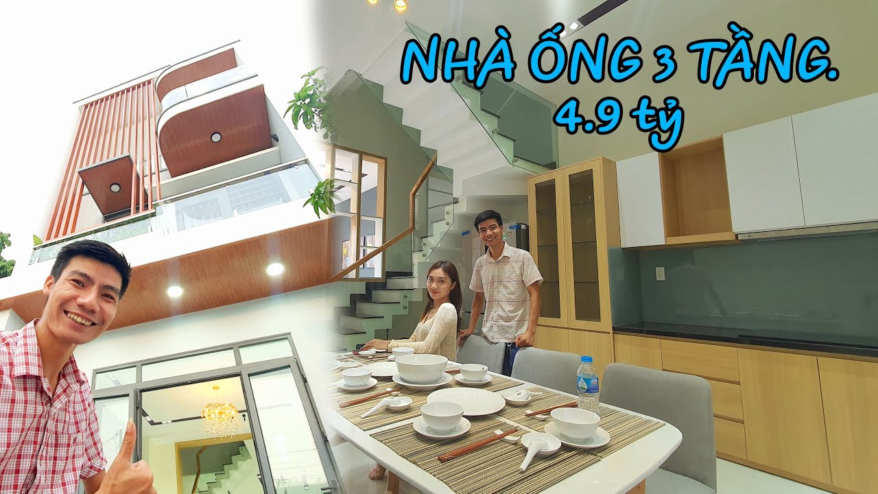 Trải Nghiệm Mẫu Nhà Ống 3 Tầng Đơn Sắc Mà Không Đơn Giản - Tại Đường DX 034 Bình Dương