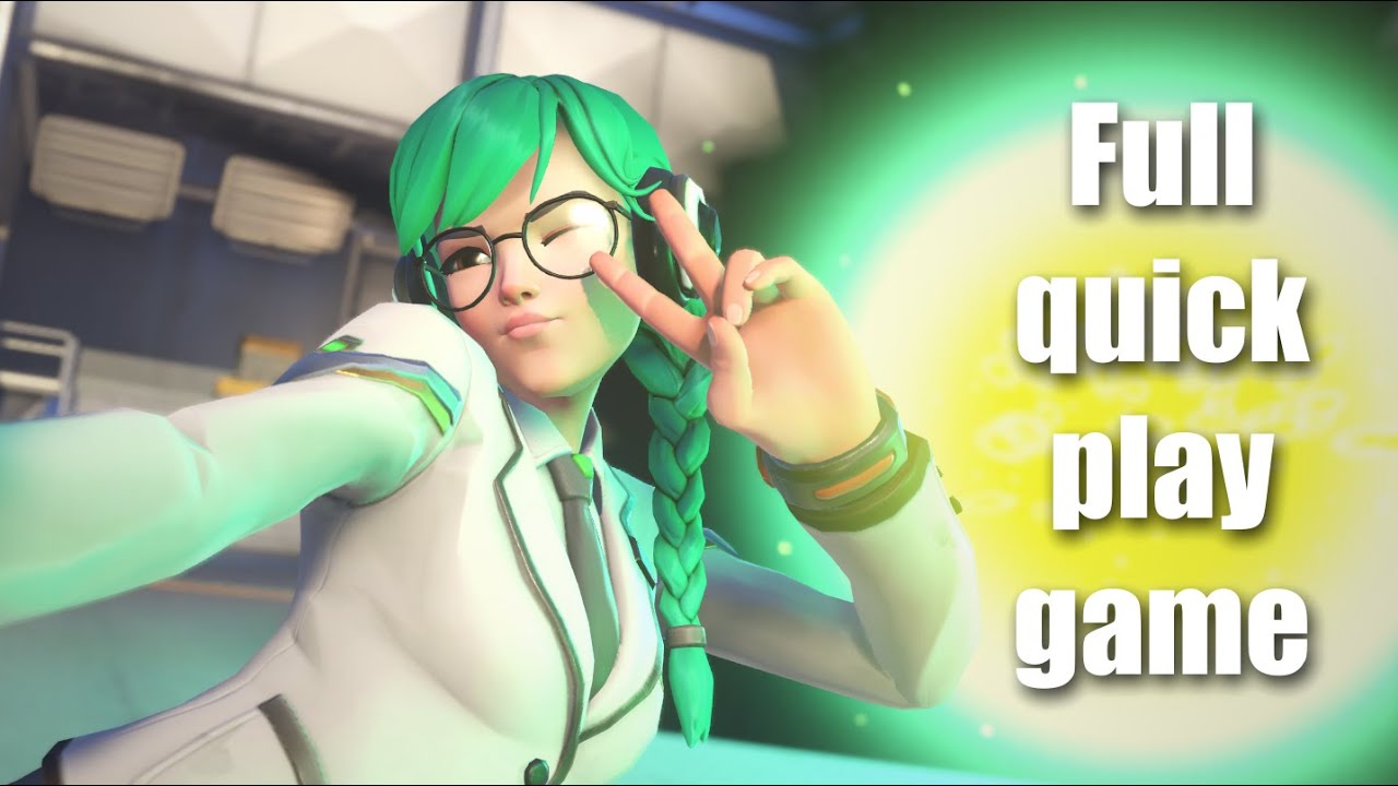 Full quick play game on D.Va (from almost a year ago) | Overwatch