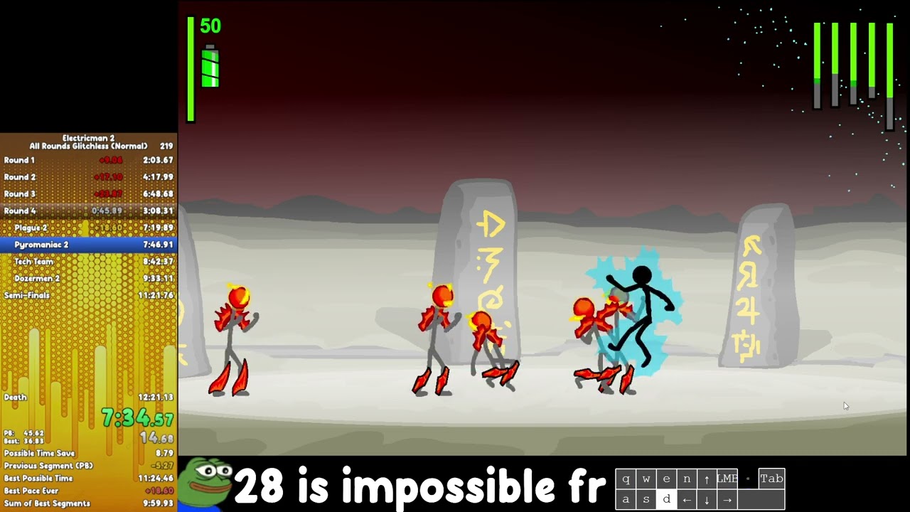 Electricman 2 Normal Speedrun 11:48 (Former PB) (Top 5)
