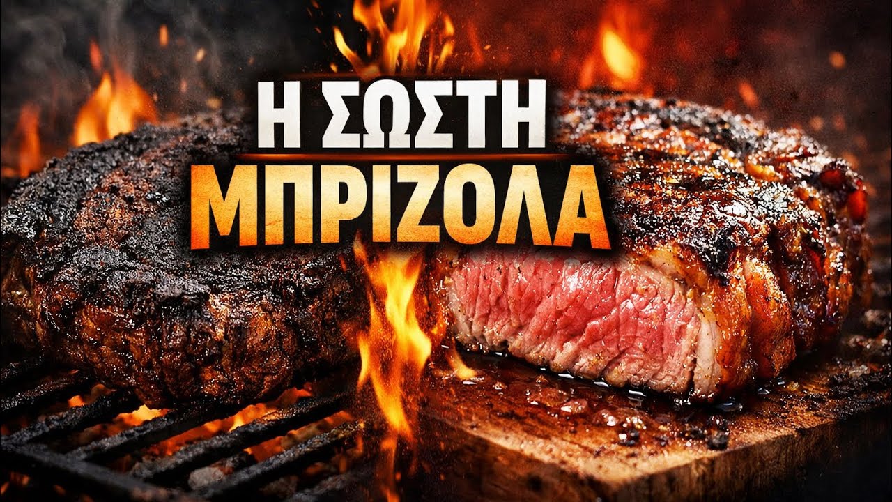 Το Μυστικό 🤐 για Τέλεια Μπριζόλα 🥩 στη Σχάρα (Step by Step)