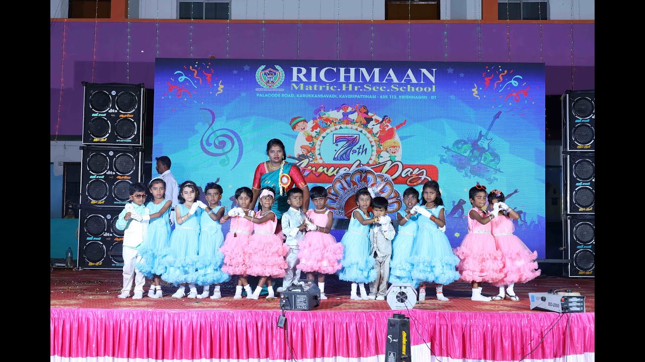 Grade UKG || Golden Sparrow Song || RichMaan School 2024-25 || Kaveripattinam