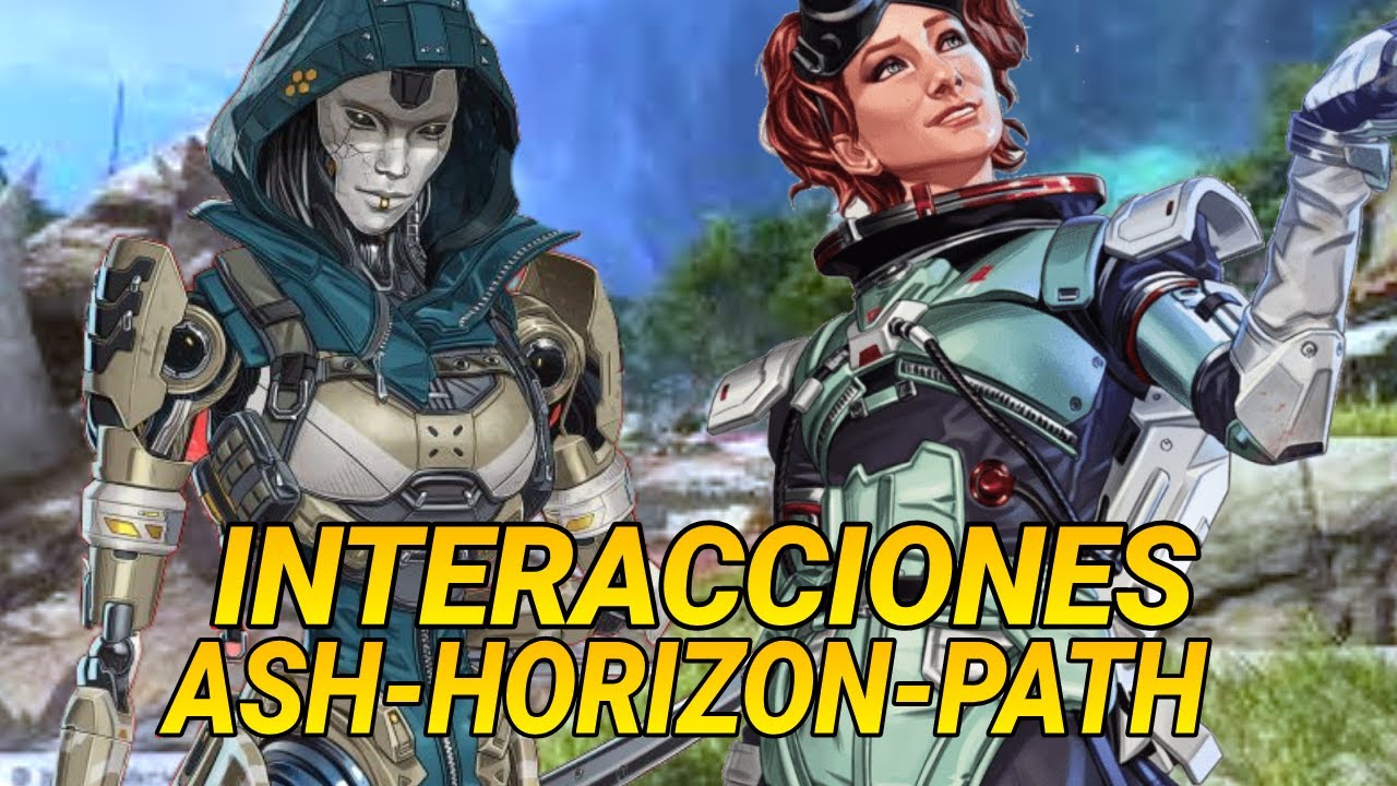 NUEVAS INTERACCIONES ASH HORIZON Y PATHFINDER Apex Legends