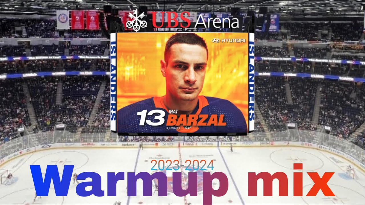 New York Islanders 2023-2024 warmup mix 2