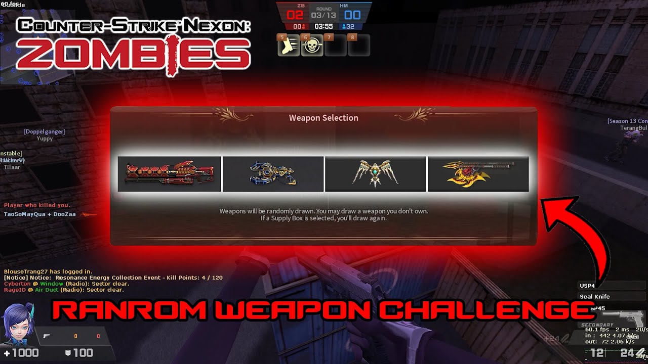 [CSN:S] KITA MAIN MODE RANDOM LAGI!! - Zombie Hero Assault - Counter Strike Nexon Studio