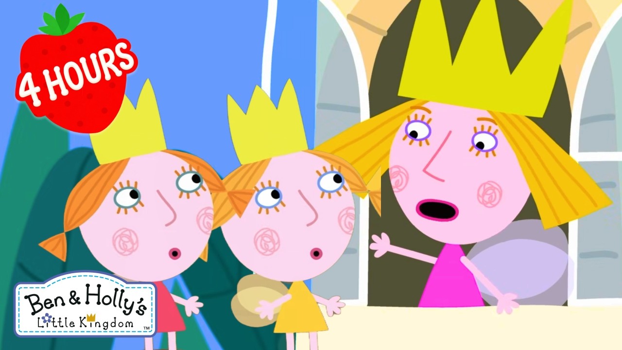 👑 No School & Ice Cream Chaos! | Ben and Holly's Little Kingdom | Cartoons For Kids