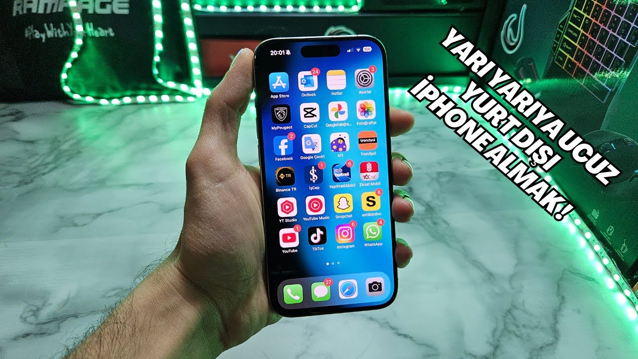 HALA YURT DIŞI İPHONE ALMAK MANTIKLI MI ? | EN MANTIKLI 3 YÖNTEM