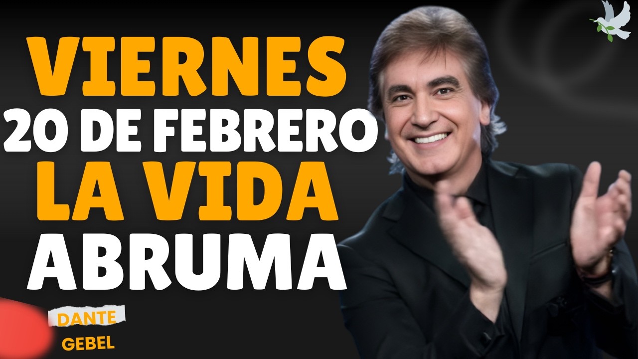 DIOS CALMA TU TORMENTA Empieza el Viernes Con Fe y Esperanza | Dante Gebel