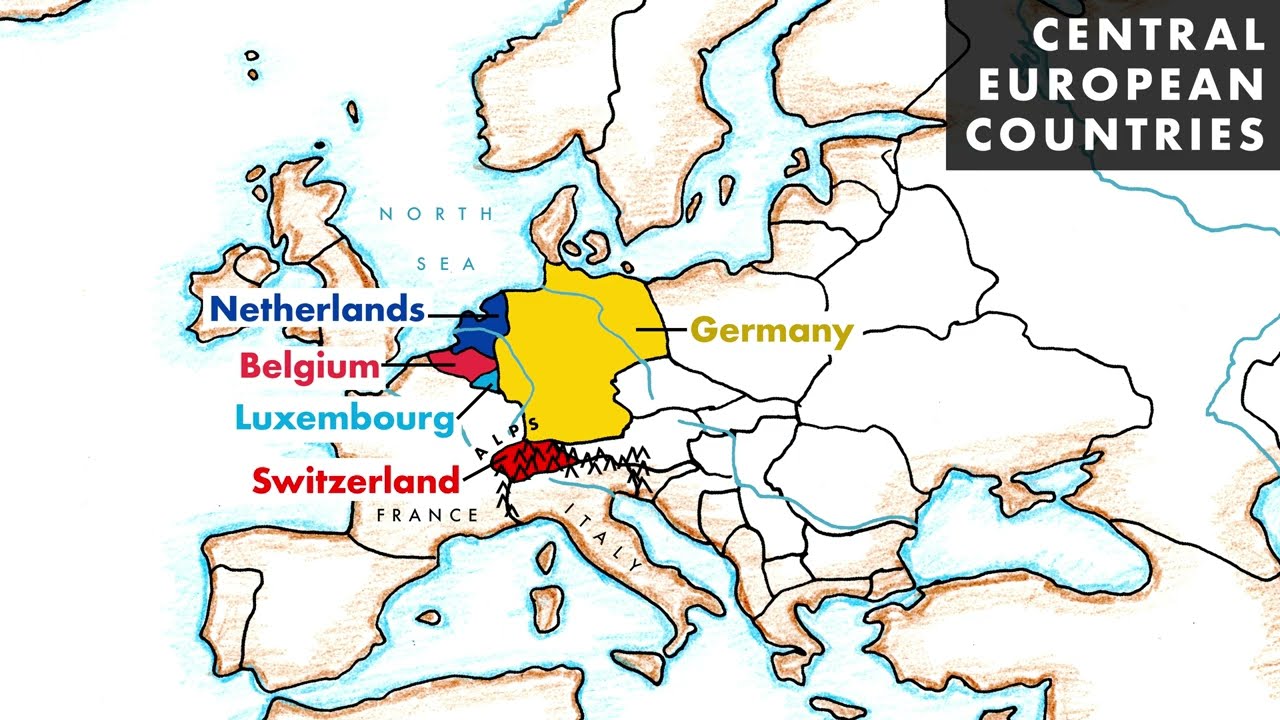 CC Cycle 2 Week 17 Geography: Central European Countries (Song & Map)