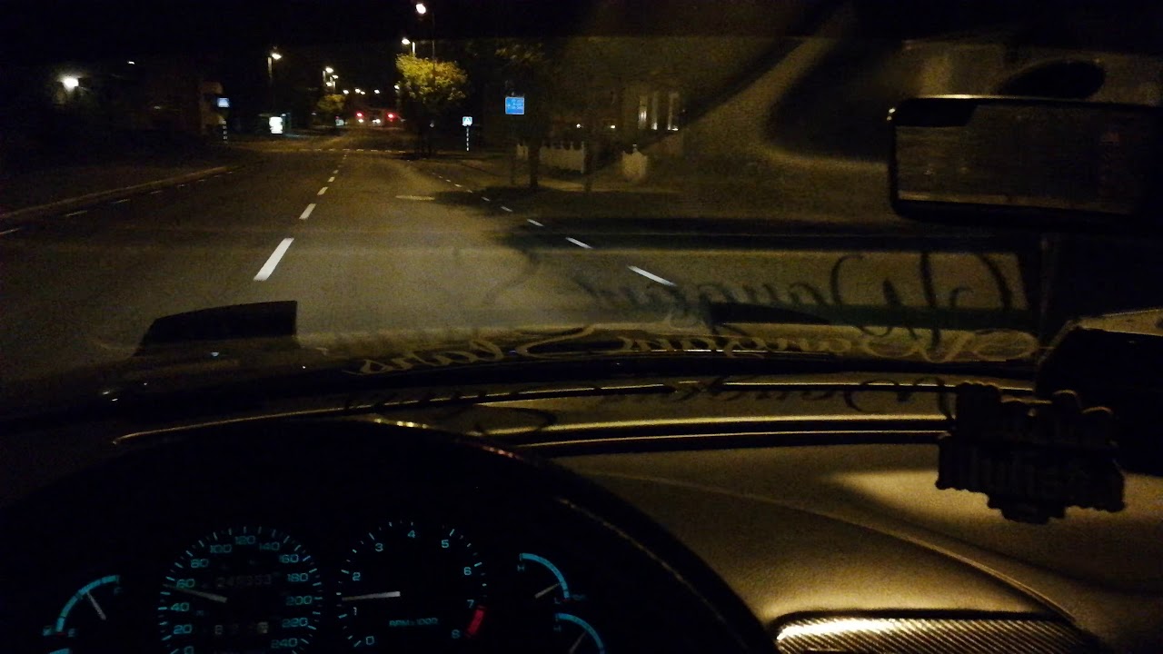 Ford Probe GT night ride