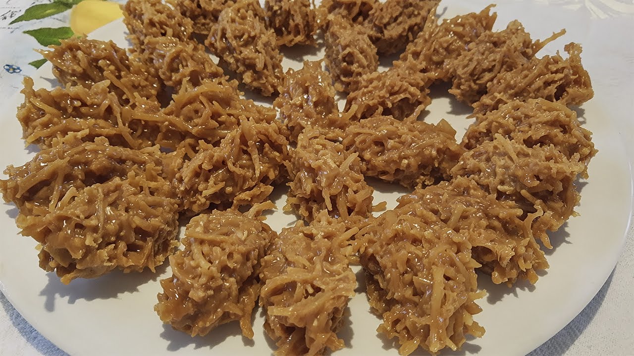 COCADA COM APENAS 3 INGREDIENTES, COCADA MORENA CREMOSA -CULIN&Aacute;RIA COM AMOR