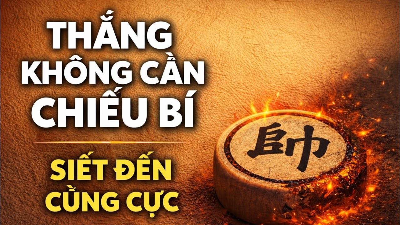 Phần 6 : Ván cờ tướng bờ sông  - Siết đến nghẹt thở - Thua thế không thua trình