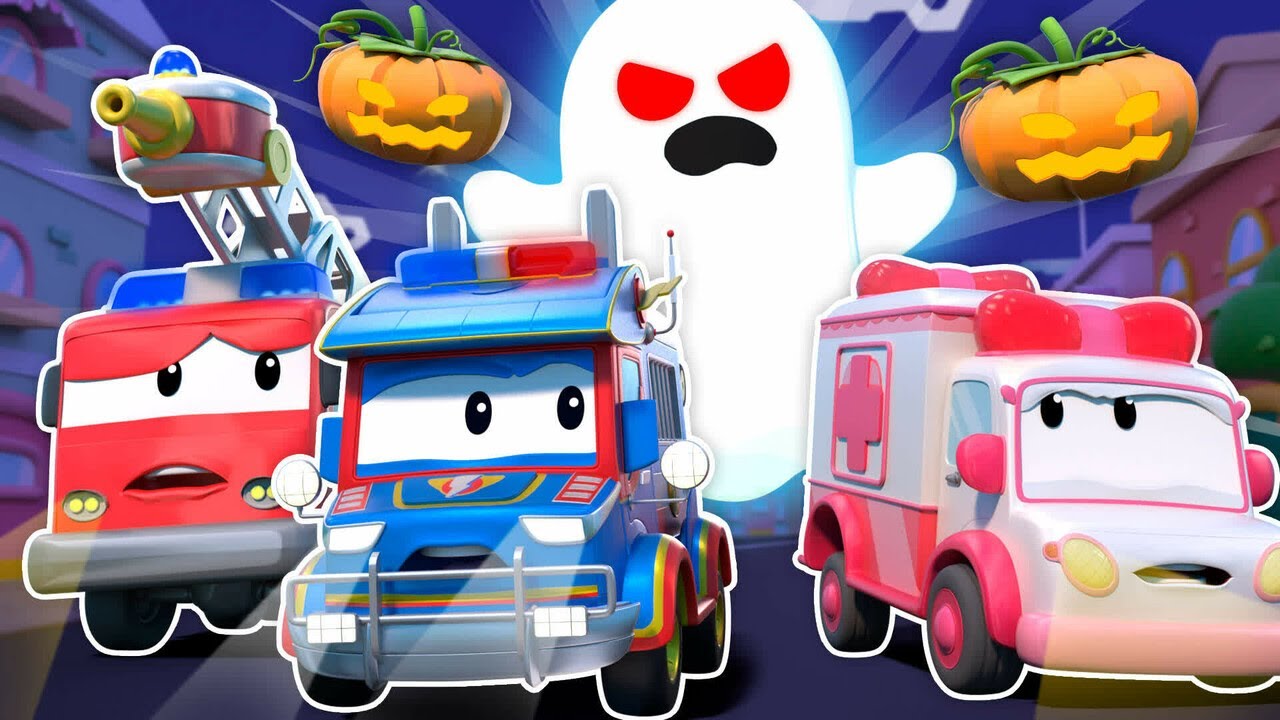 speciaal voor Halloween! REDDINGSBRIGADE lost het spookachtige MYSTERIE op! | Reddings Auto & Truck