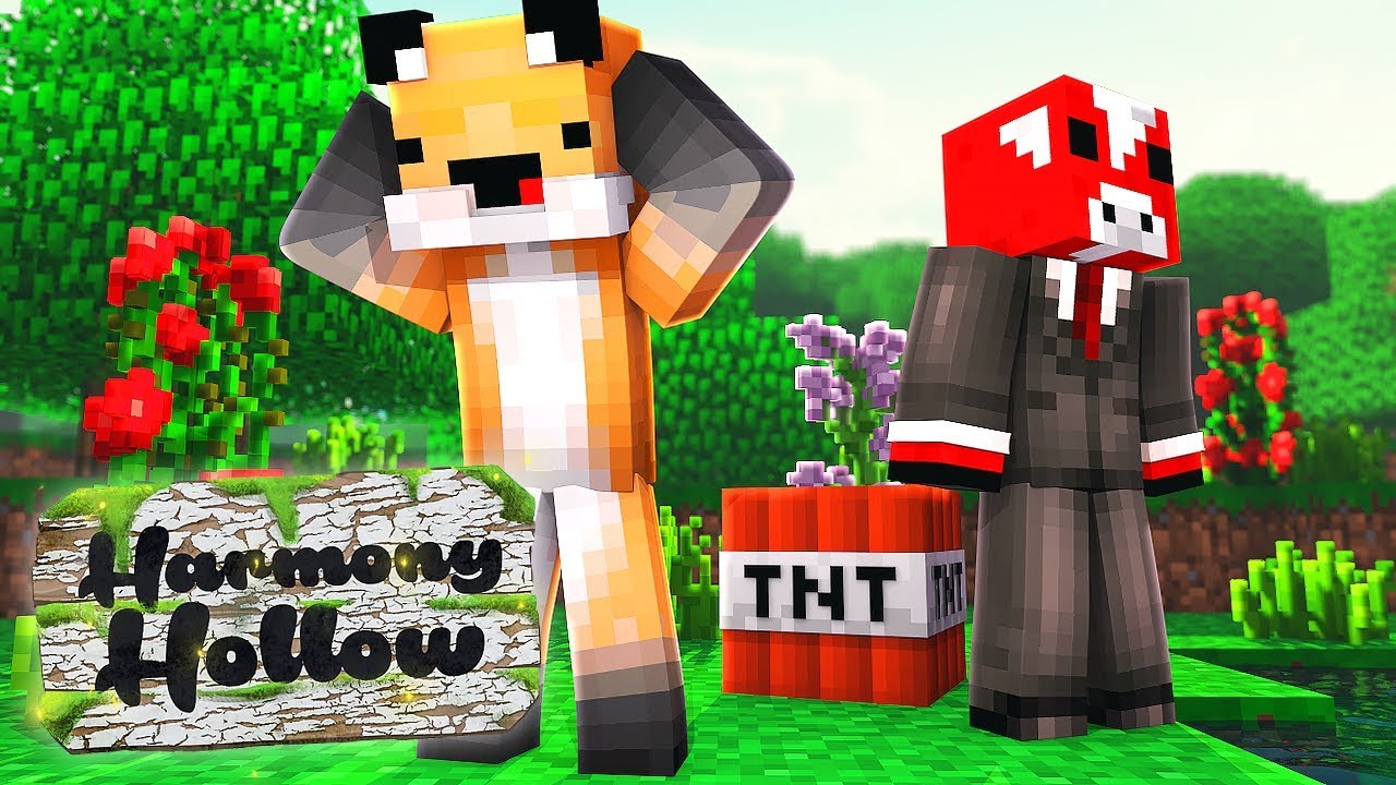 BLOWING UP JACKS BOAT HOUSE! - Minecraft Harmony Hollow S3 EP 44