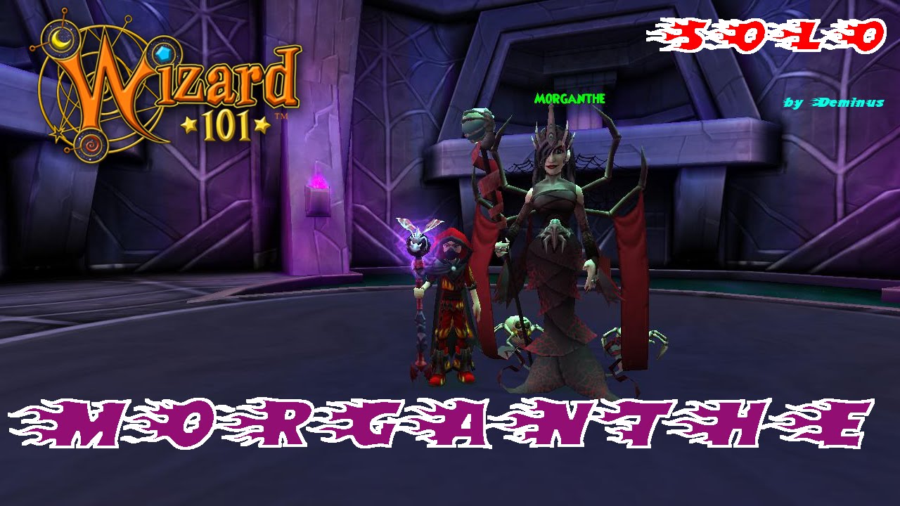 Wizard101 Morganthe Solo [Fire lvl 100]