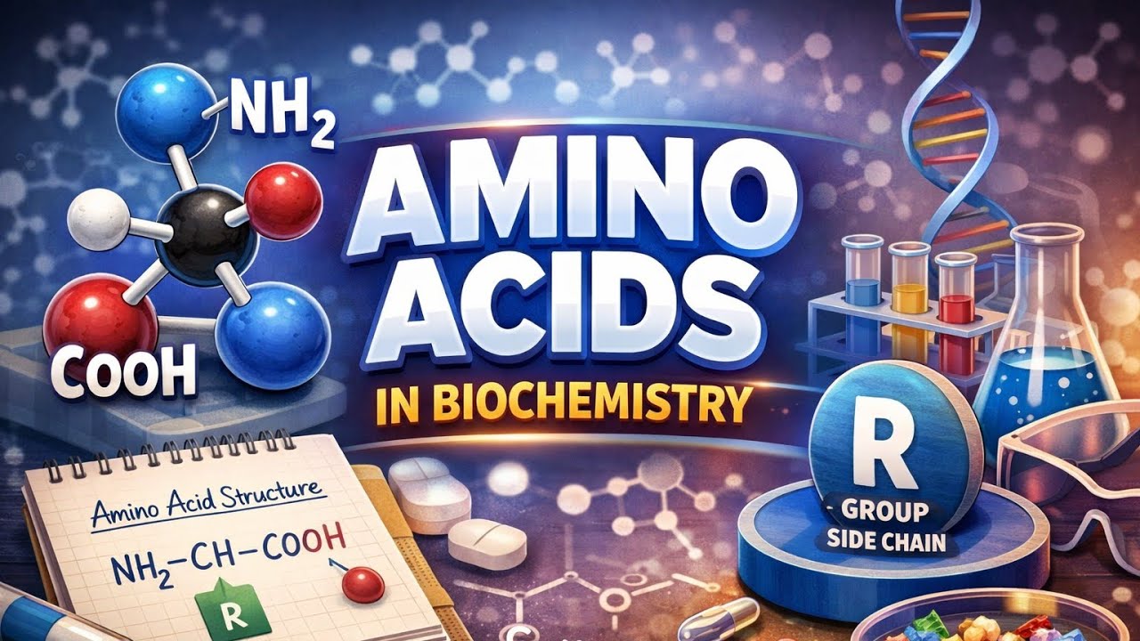 Amino acids in biochemistry for the pharmacy technician students