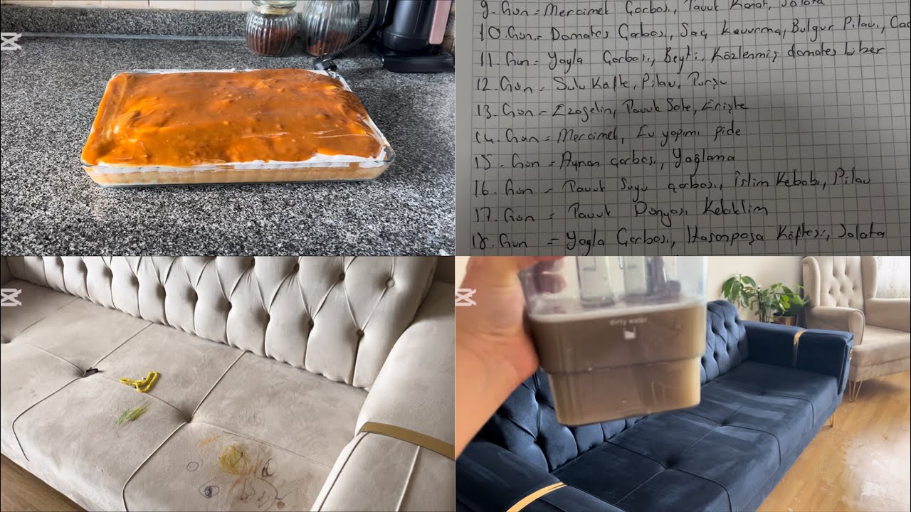 ‼️İftar için 25 günlük menü‼️iyiki almısım 😀