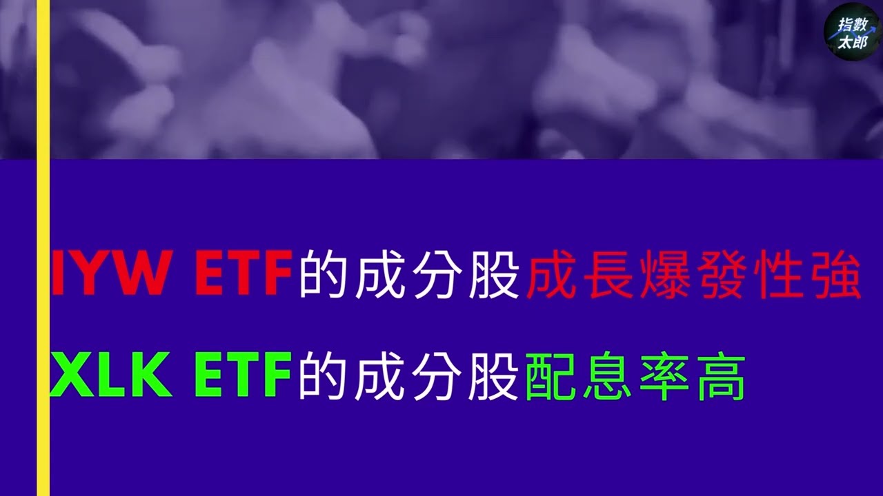 【操盤職人5分鐘】IYW ETF vs.  XLK ETF