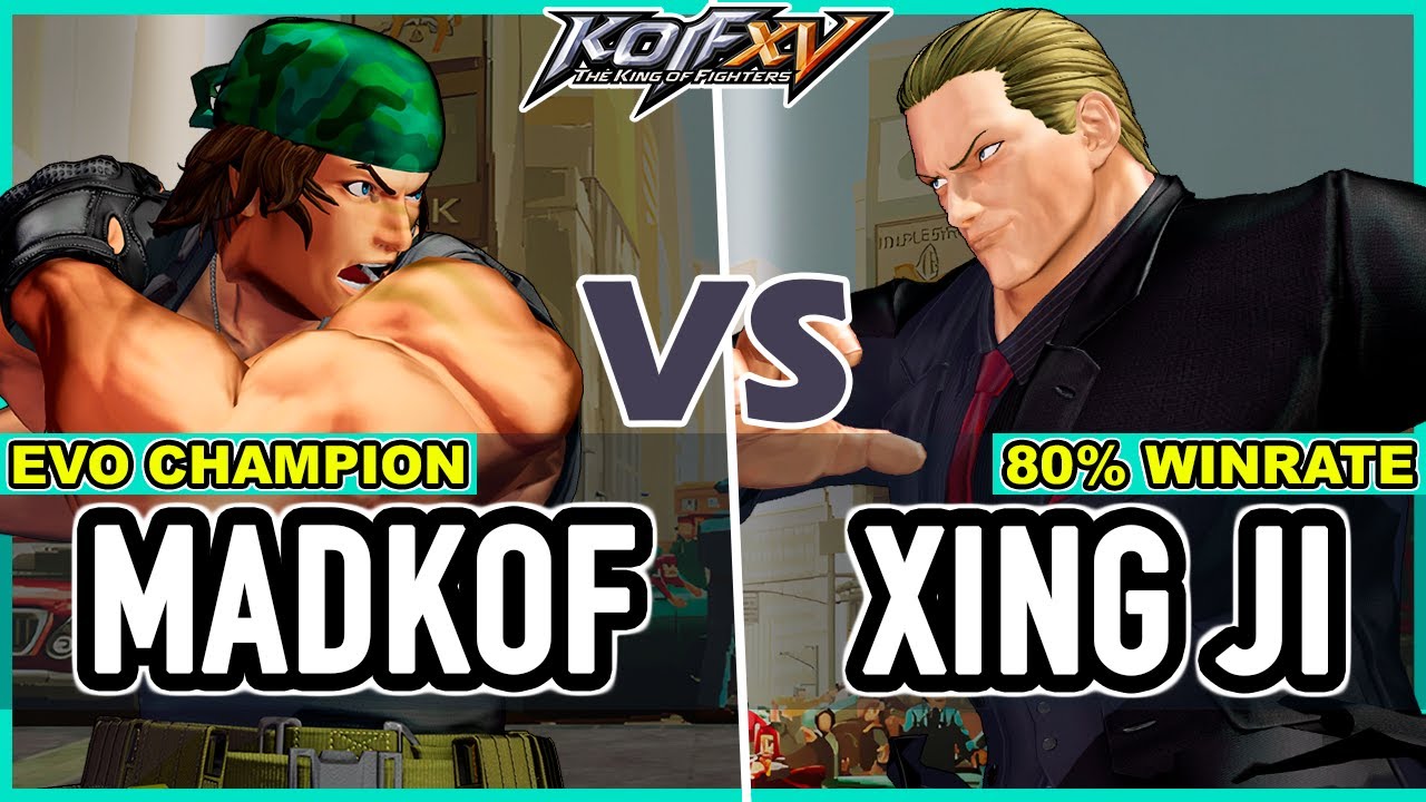 KOF XV 🔥 Madkof (Ralf/Najd/Goenitz) vs Xing Ji (Geese/Benimaru/Isla)
