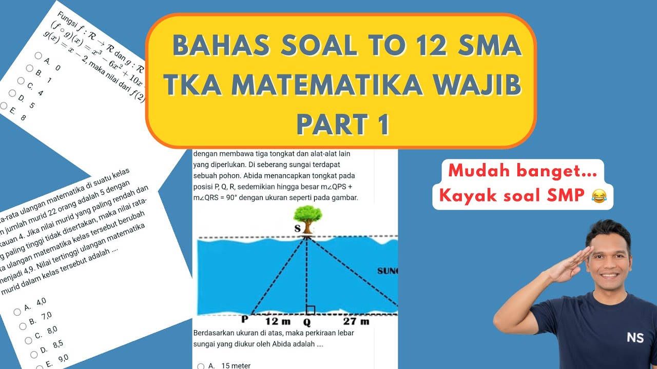 “90% Siswa Salah di Sini! 😱 Soal Try Out TKA SMA — Dijabarkan Tuntas!”